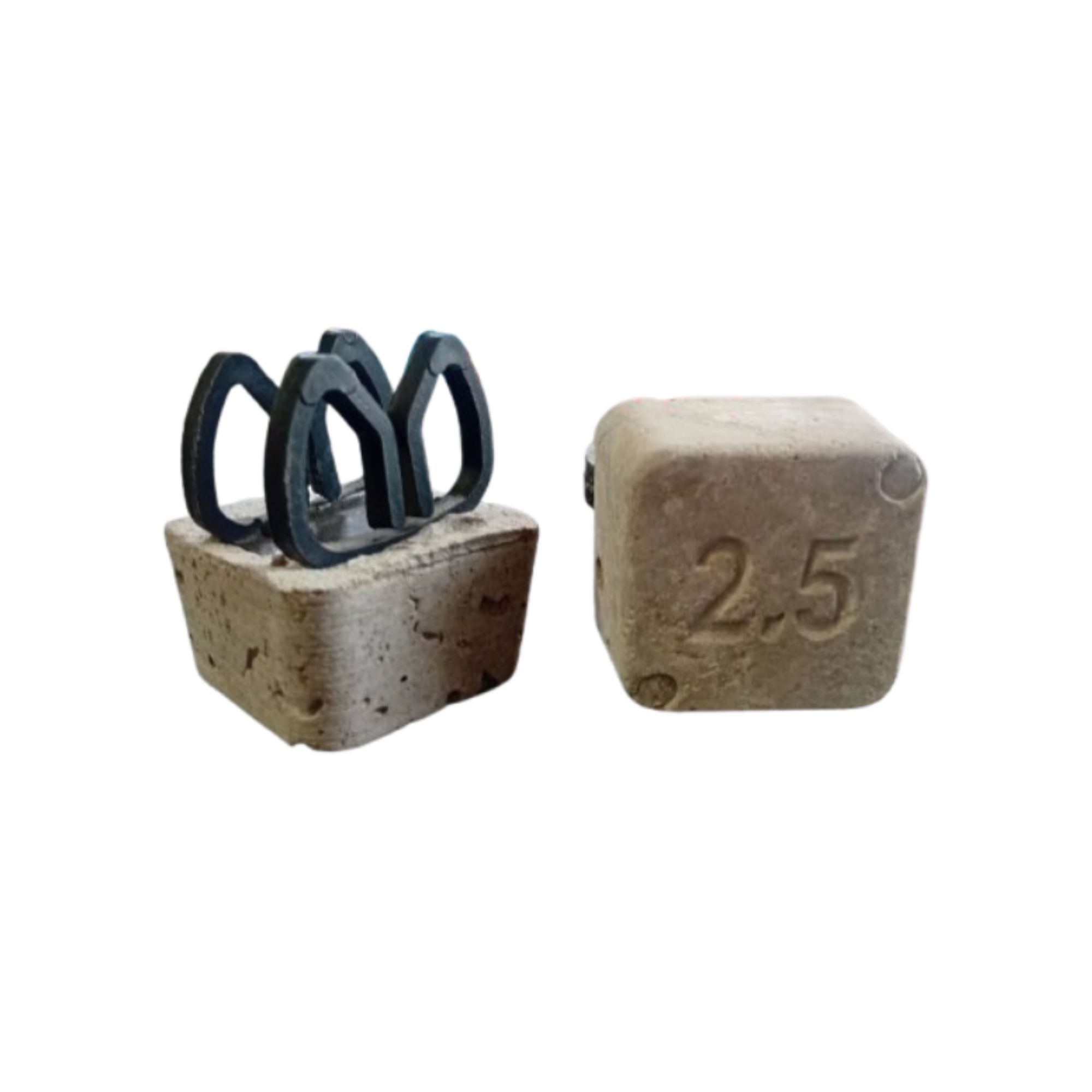 DADO DE CONCRETO 2.5 CM
