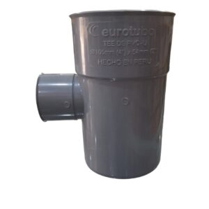 TEE PVC DESAGUE 4" X 2" EUROTUBO