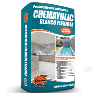 PEGAMENTO CHEMAYOLIC BLANCO FLEXIBLE - CHEMA