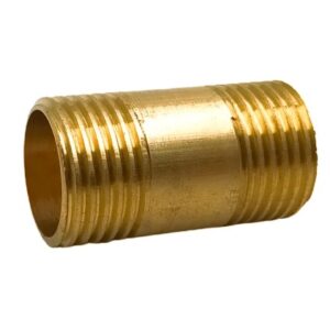 NIPLE BRONCE 1/2" X 11/2"