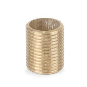 NIPLE BRONCE 1/2" X 1"